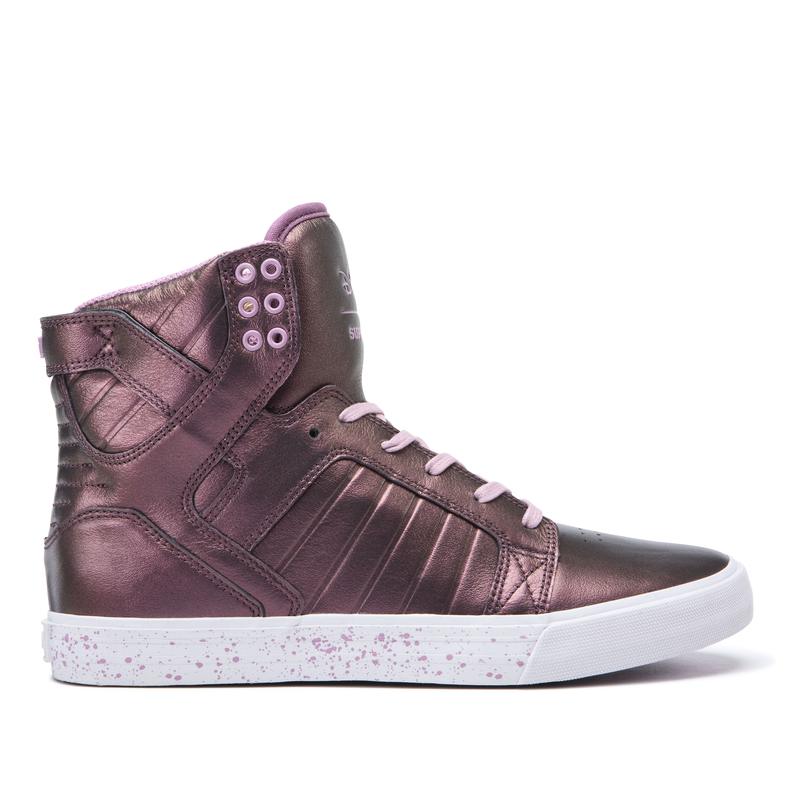 Buty Supra SKYTOP - Sneakersy Wysokie Damskie - Fioletowe (GXSC-91750)